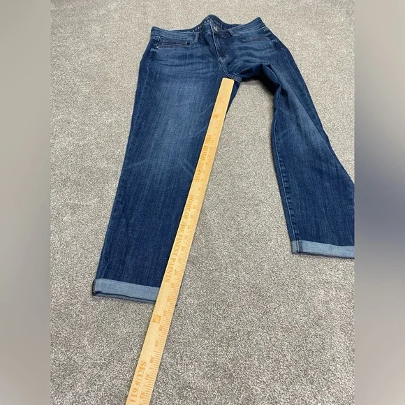 White House black market the everyday soft girlfriend jeans womens sz 10 blue - Picture 9 of 14